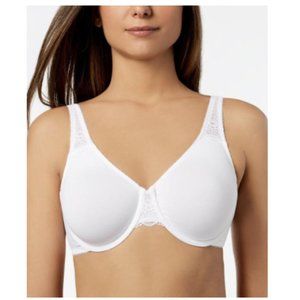 Wacoal Soft Embrace Seamless Lace Bra White 34C